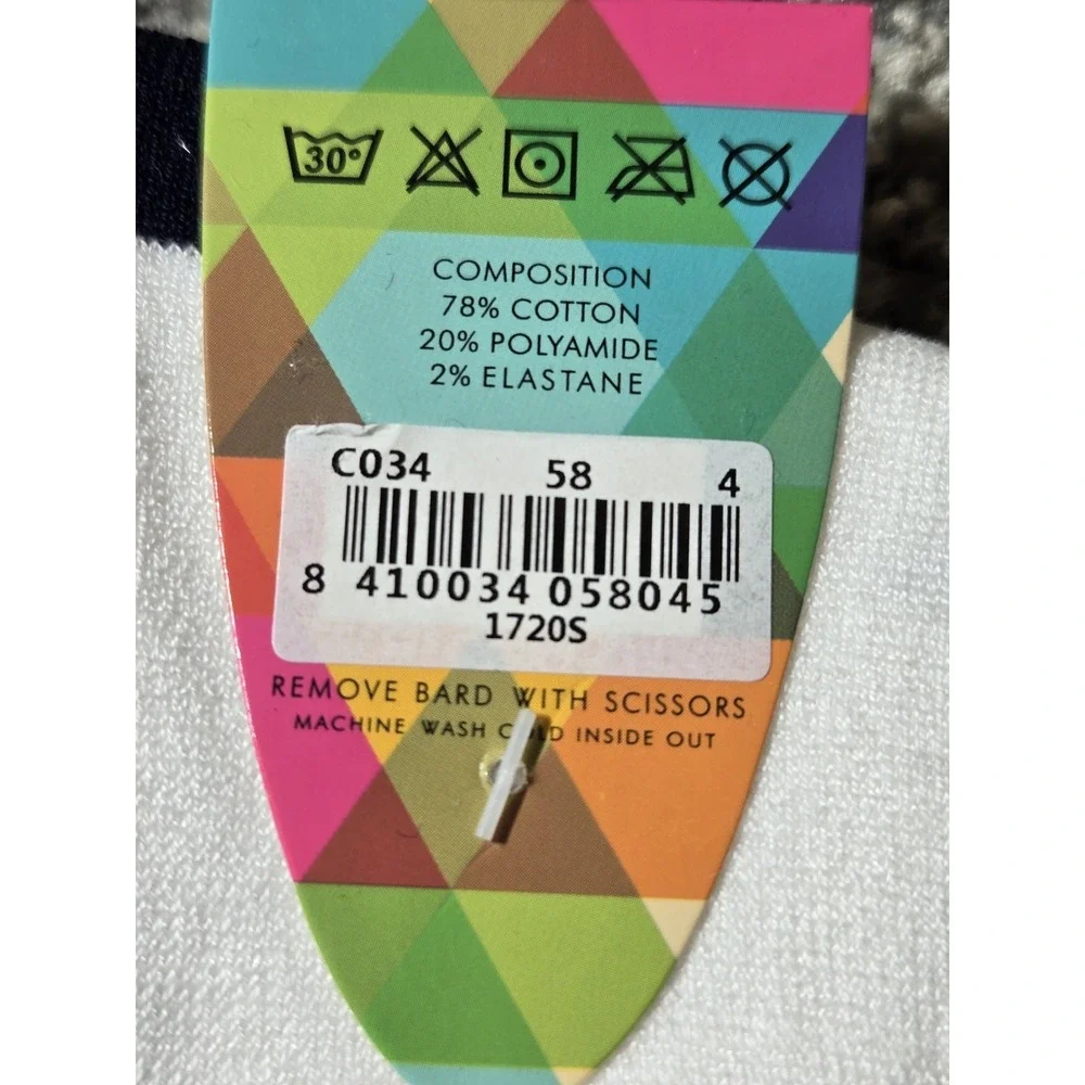 Zubii‎ Girls Designer Ankle Socks 5 Pr Kids Shoe Sz 8 - 10 Crown